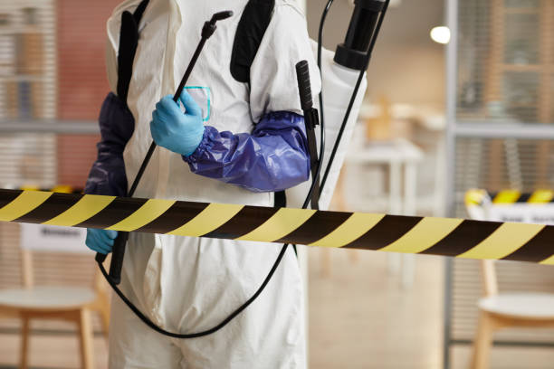 Professional Biohazard Cleanup technician working in Burbank, IL